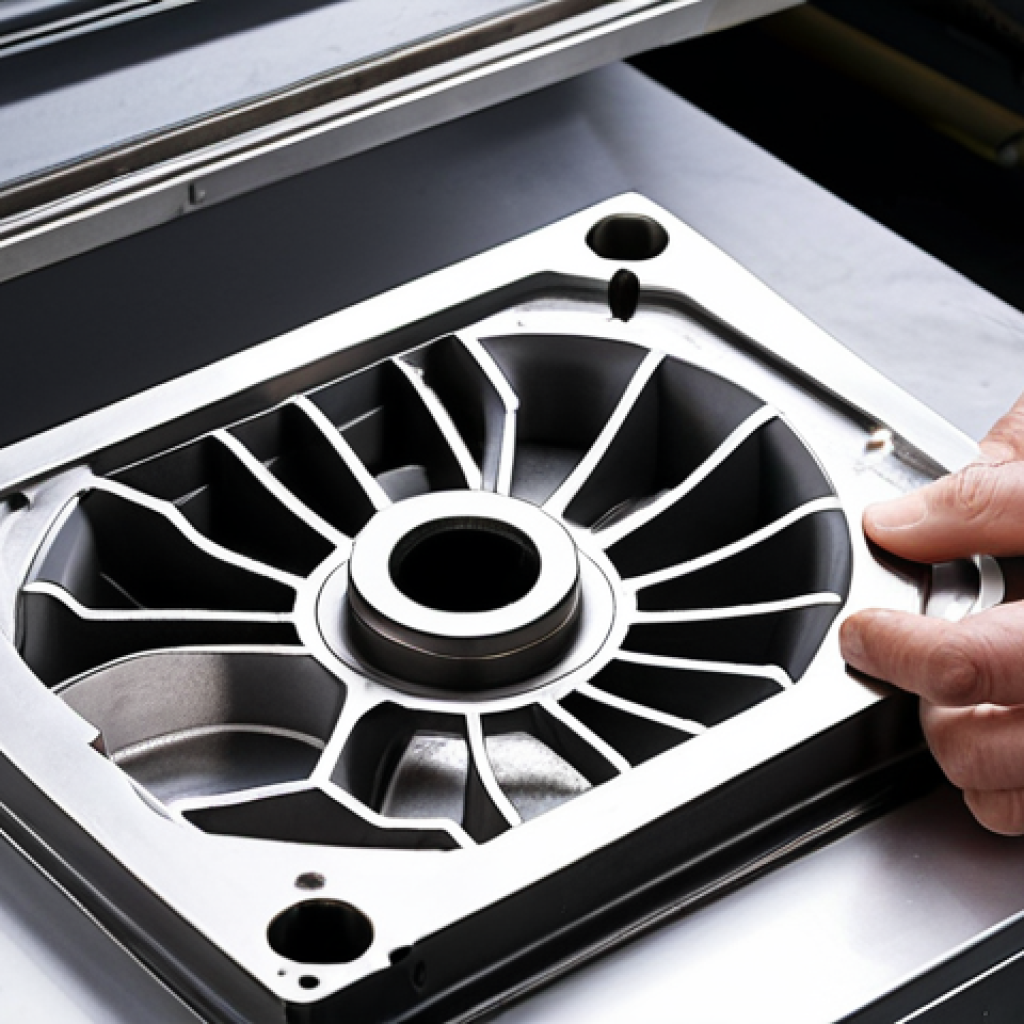 **

A close-up shot of a complex automotive part being removed from an injection mold. Focus on the details of the part and the mold design. The caption could be: "Injection mold design expert optimizing cycle time by 15% using advanced cooling techniques."

**