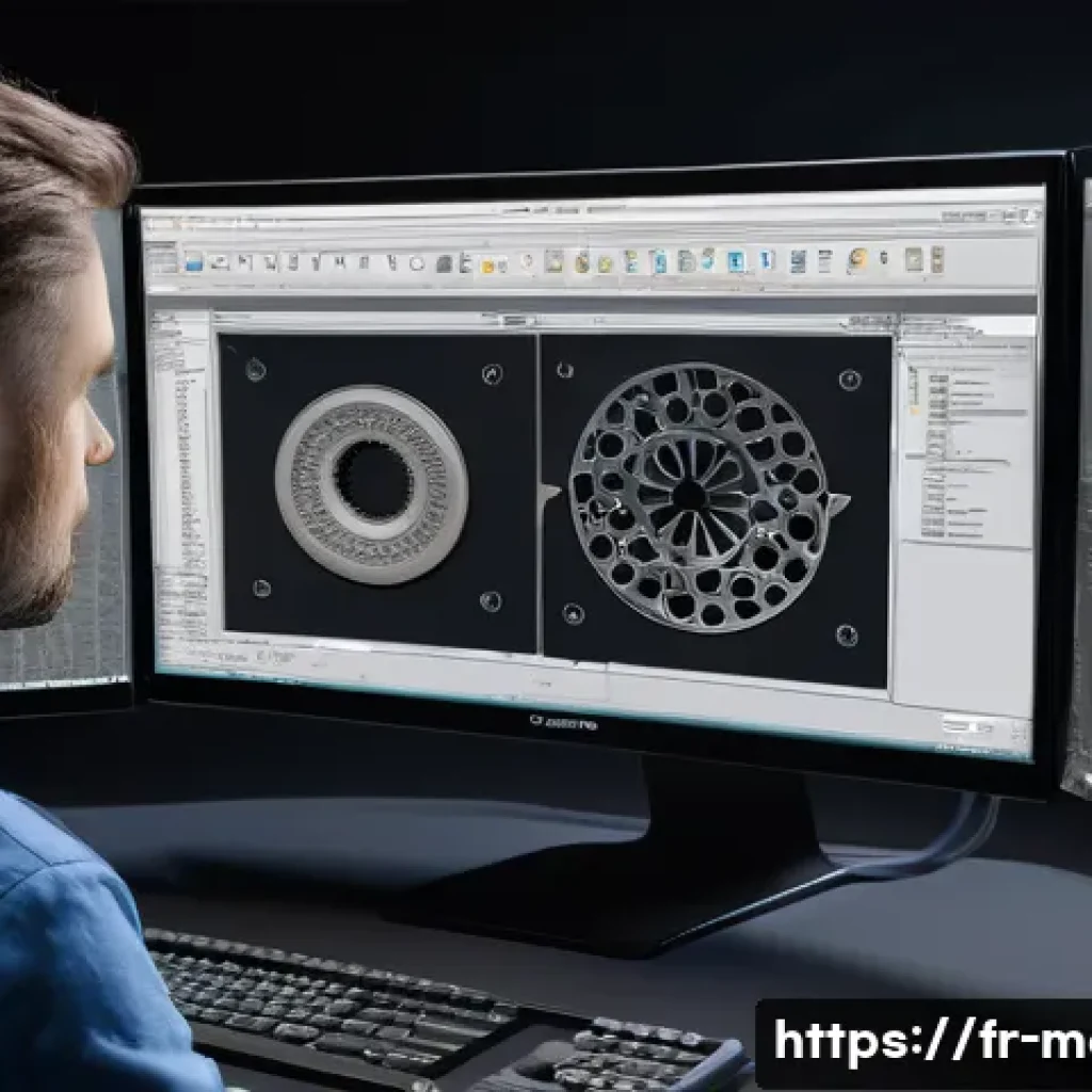 금형설계 실무를 위한 마스터캠 활용법 - A highly detailed 3D CAD workspace showing an engineer designing a complex mold in Mastercam softwar...