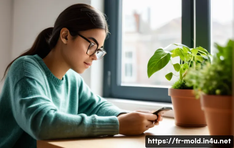 금형설계기능사 시험 준비의 심리적 관리 - A focused young adult student sitting at a tidy desk in a well-lit study corner, wearing casual, mod...