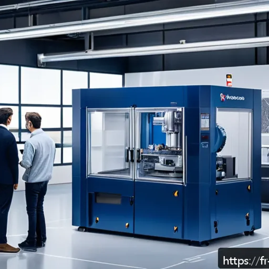 금형설계기능사 필수 이론 정리 - A highly detailed industrial workshop scene showcasing the mold design process: engineers in profess...